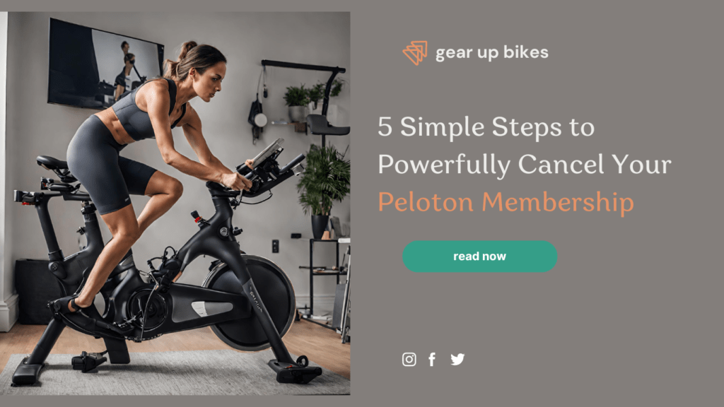 5 Simple Steps to Powerfully Cancel Your Peloton Membership