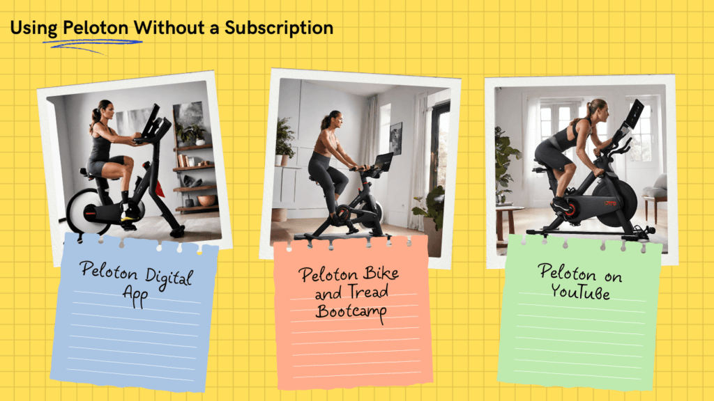 How to Use Peloton Bike Without Subscription